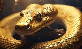 梦见金色蟒蛇代表什么？寓意太准了